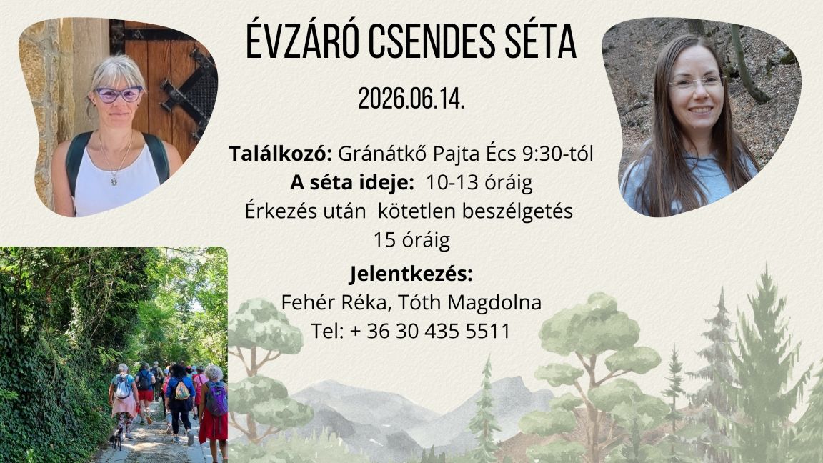 csend, természet, séta, jelenlét